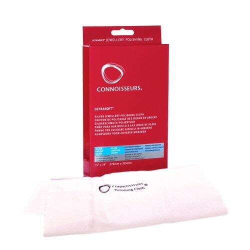 Connoisseurs Jewellery Cleaner Silver Jewel Polishing Cloth - The Classic Watch Buyers Club Ltd