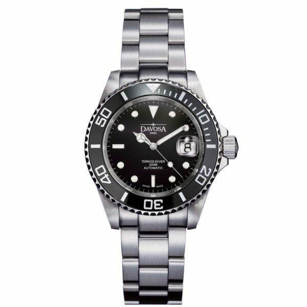 Davosa Ternos Ceramic Black - The Classic Watch Buyers Club Ltd