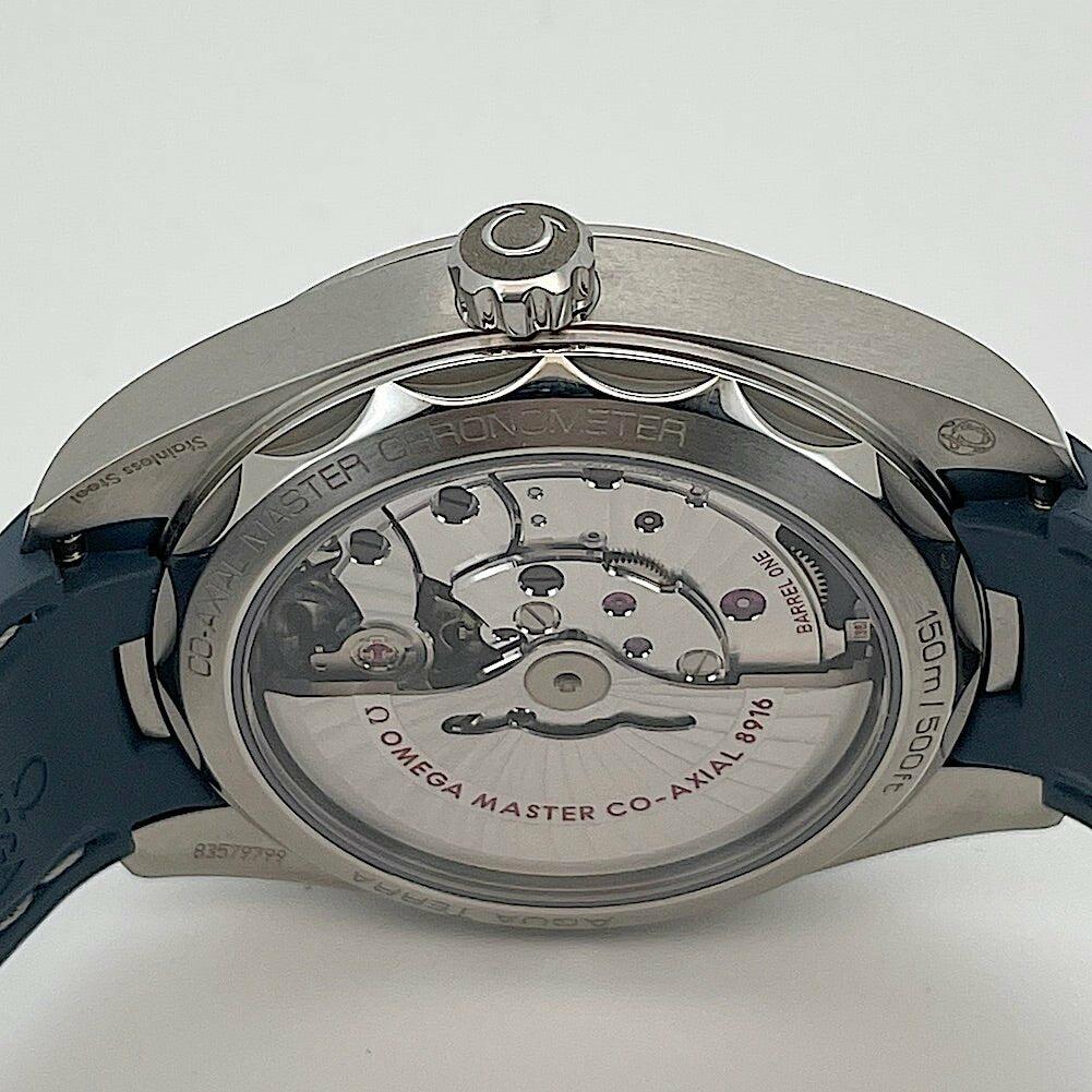 Omega Seamaster Aqua Terra Blue - The Classic Watch Buyers Club Ltd