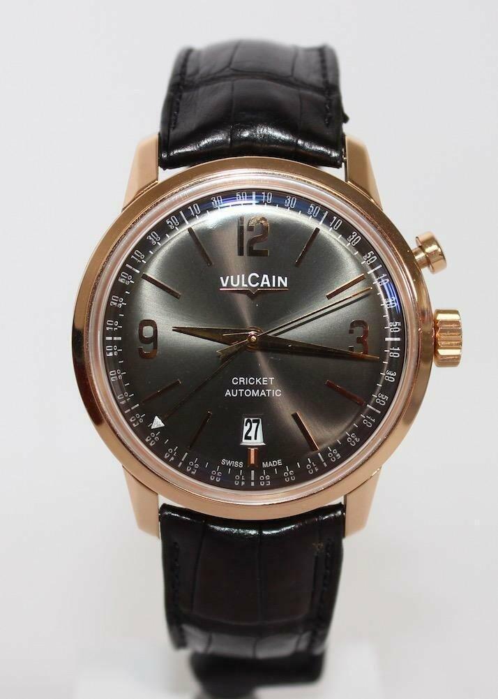 Vulcain Cricket Alarm Solid 18k Rose Gold - The Classic Watch Buyers Club Ltd