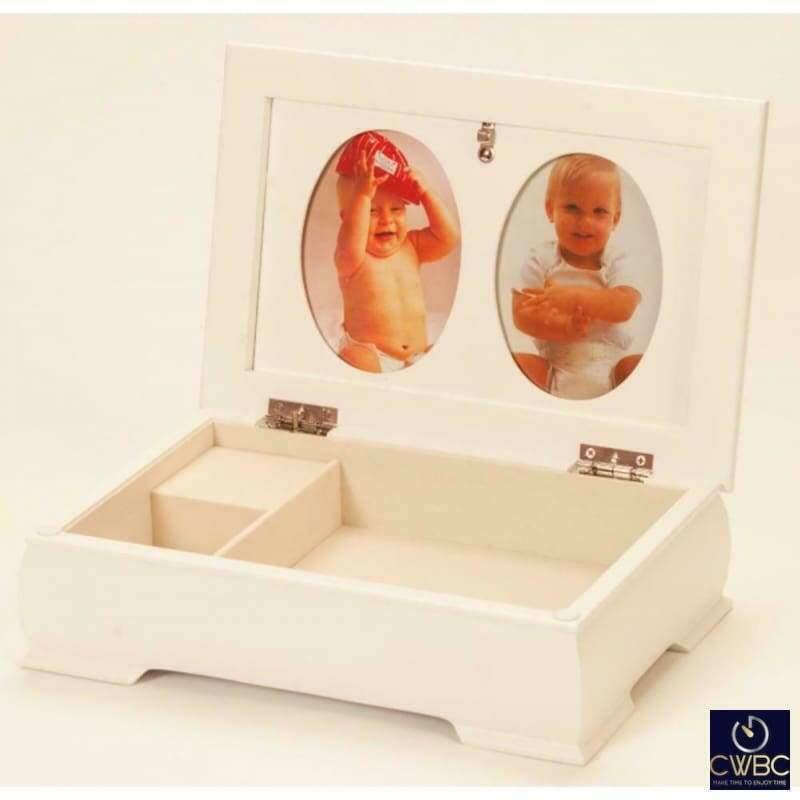 Mele & Co Musical Cream Unisex Baby Toddler Memory Storage Box - The Classic Watch Buyers Club Ltd