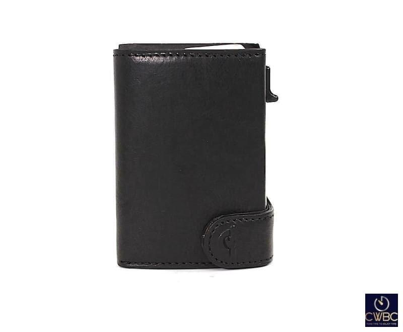Tony Perotti Aluminium Card Sleeve RFID Wallet in Black - The Classic Watch Buyers Club Ltd