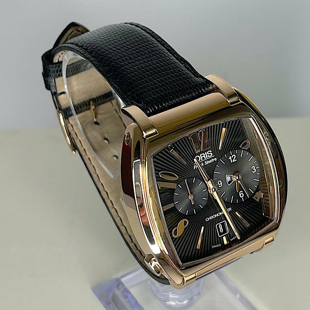 Oris Frank Sinatra Worldtimer 18ct Rose Gold Ltd Ed Nr 12/250 - The Classic Watch Buyers Club Ltd