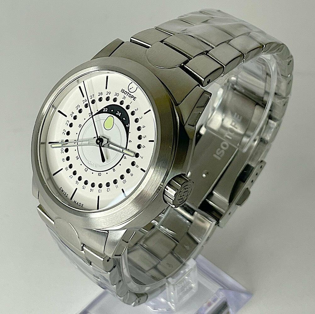 Isotope GMT Zero Degrees in White - The Classic Watch Buyers Club Ltd