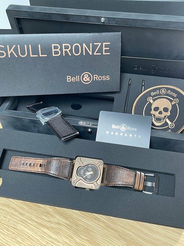 Bell & Ross Bronze Skull BR01-92 - The Classic Watch Buyers Club Ltd