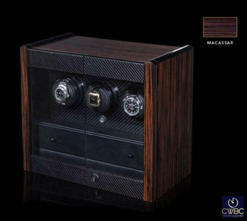 The Classic Watch Buyers Club Orbita Avanti 3 Triple Rotorwind Watch Winder Cabinet