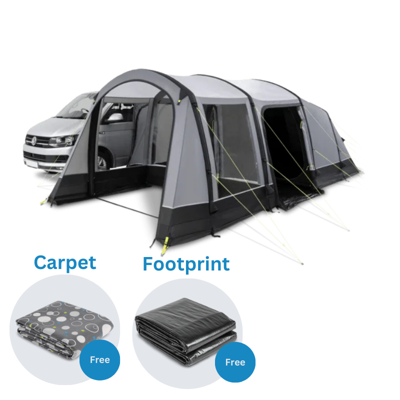 Kampa Touring AIR LH Inflatable drive-away awning, 6.1 m depth