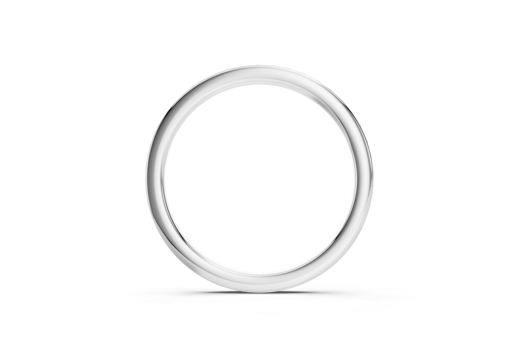 Ladies 2mm channel set diamond wedding ring 0.09ct round diamonds in gold platinum and palladium