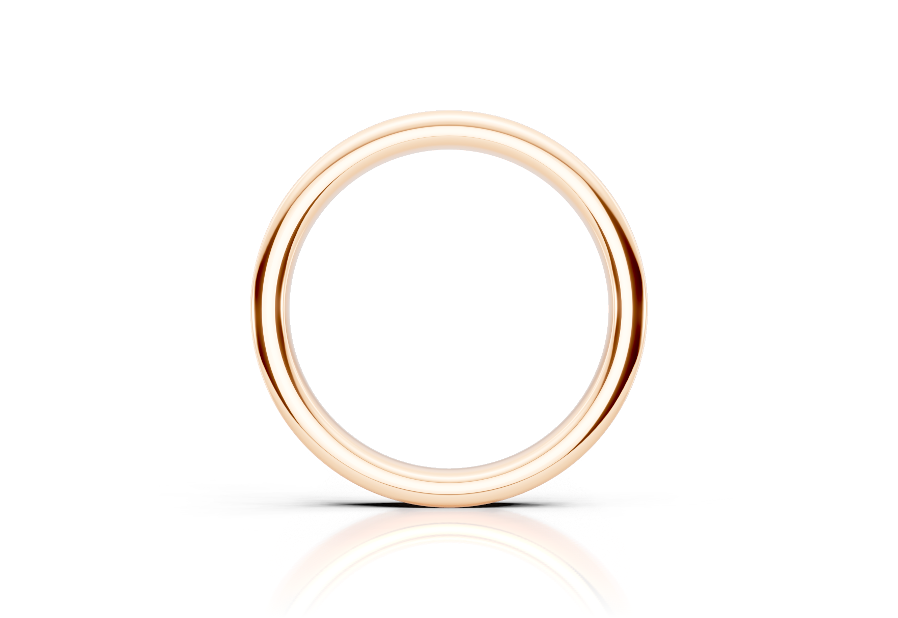 3mm full channel set diamond wedding band 1.50ct round diamonds in gold platinum and palladium
