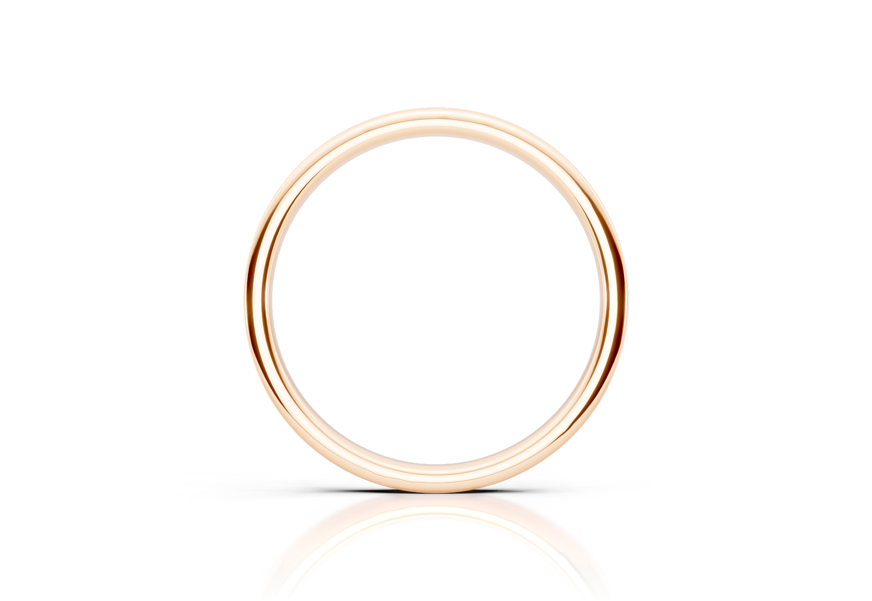2.2mm full channel set diamond wedding band 0.40ct round diamonds in gold platinum and palladium