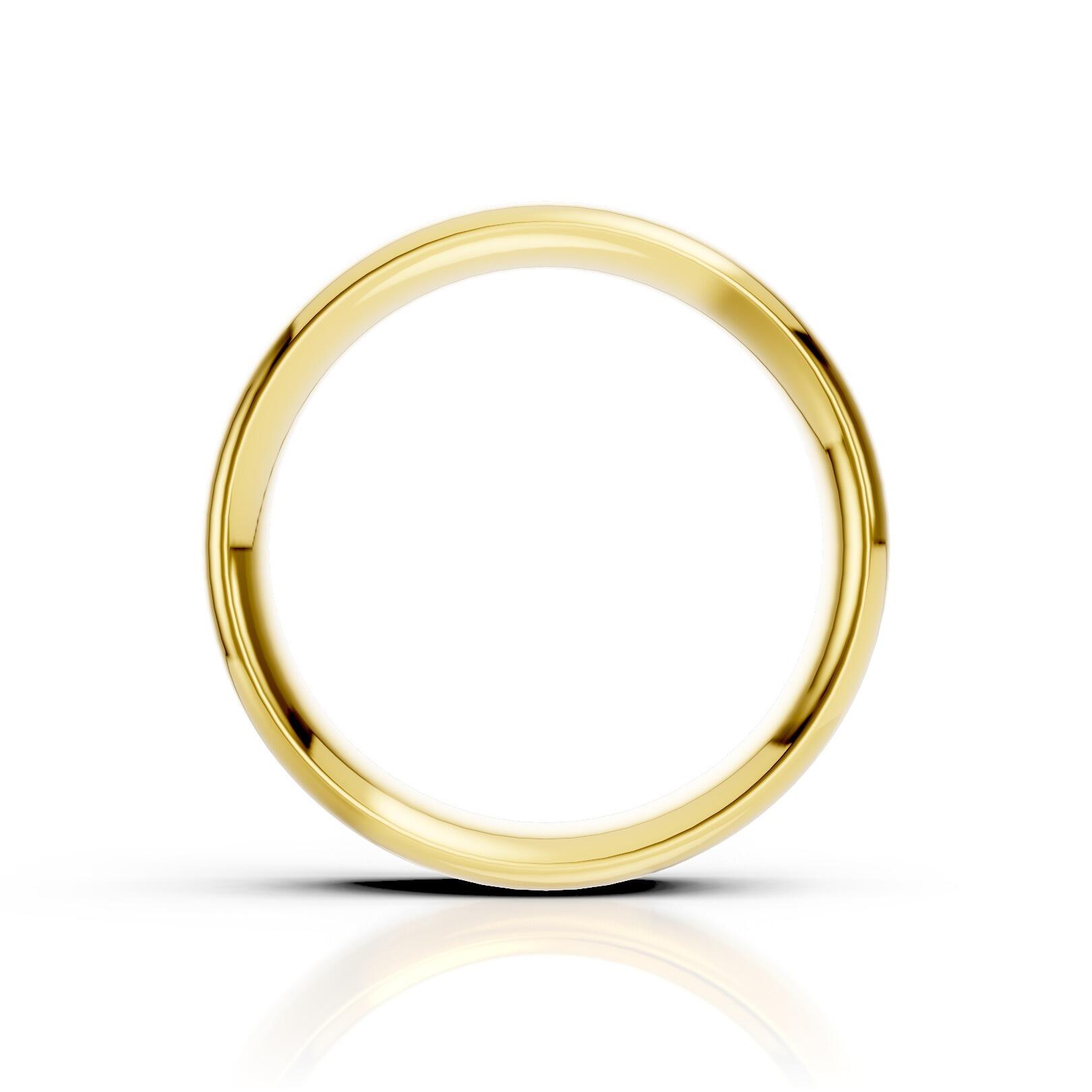 Mens 6mm heavy traditional court comfort fit wedding ring 2.1mm depth in gold platinum palladium and argentium silver