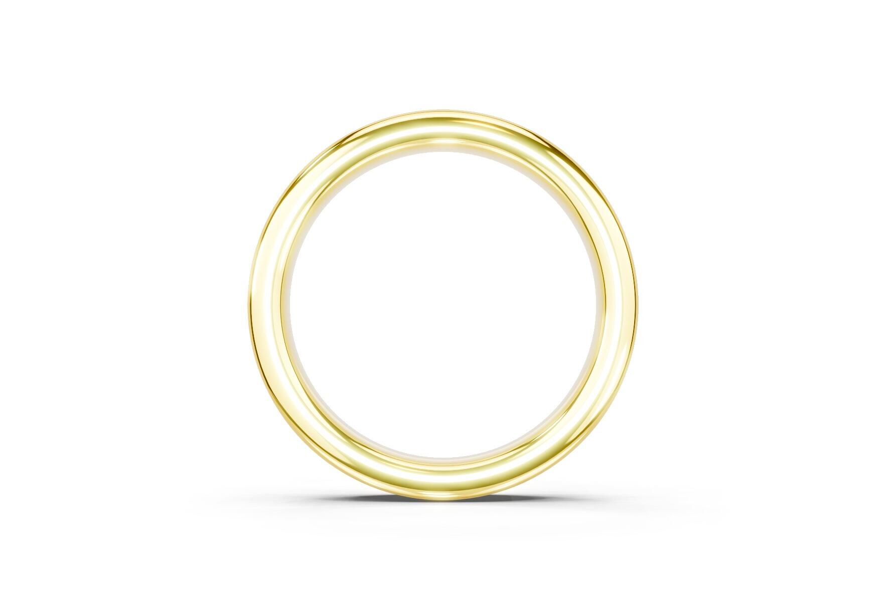 3.7mm channel set diamond wedding ring with 0.75ct round diamonds, 50% set for added sparkle. Available in gold, platinum and palladium. Natural G/VS or lab D/VVS1 diamonds. Free home consultations.