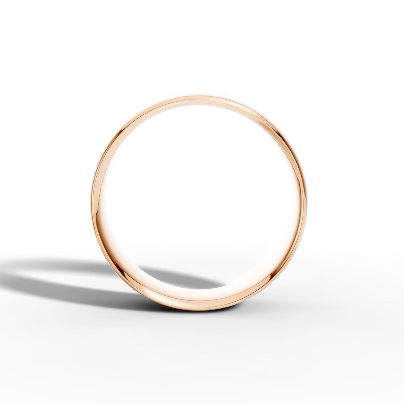 Ladies 7mm light traditional court comfort fit wedding ring 1.3mm depth in gold platinum palladium silver titanium and black zirconium