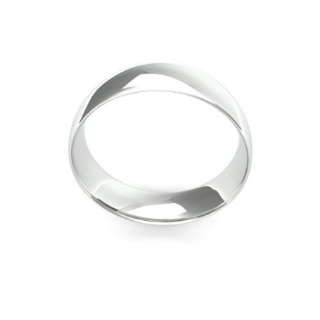 Ladies 6mm light weight traditional court shaped wedding band by goldanddiamonds.co.uk