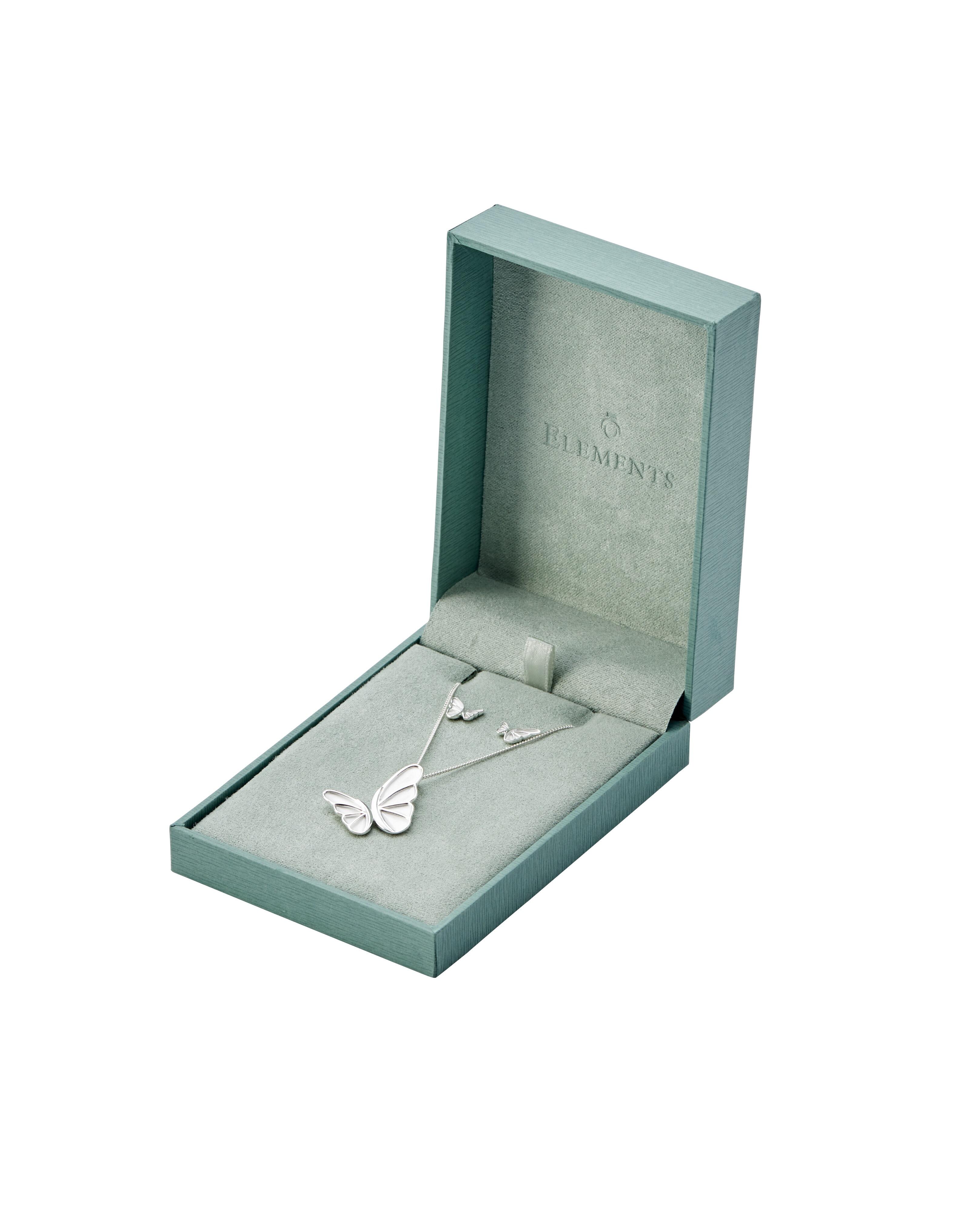 9ct Gold Twisted Leaf Motif Necklace
