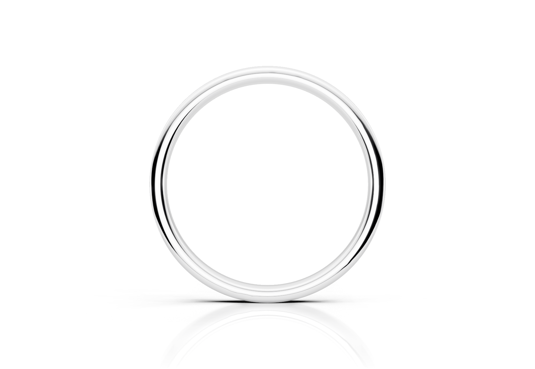 2.2mm full channel set diamond wedding band 0.40ct round diamonds in gold platinum and palladium