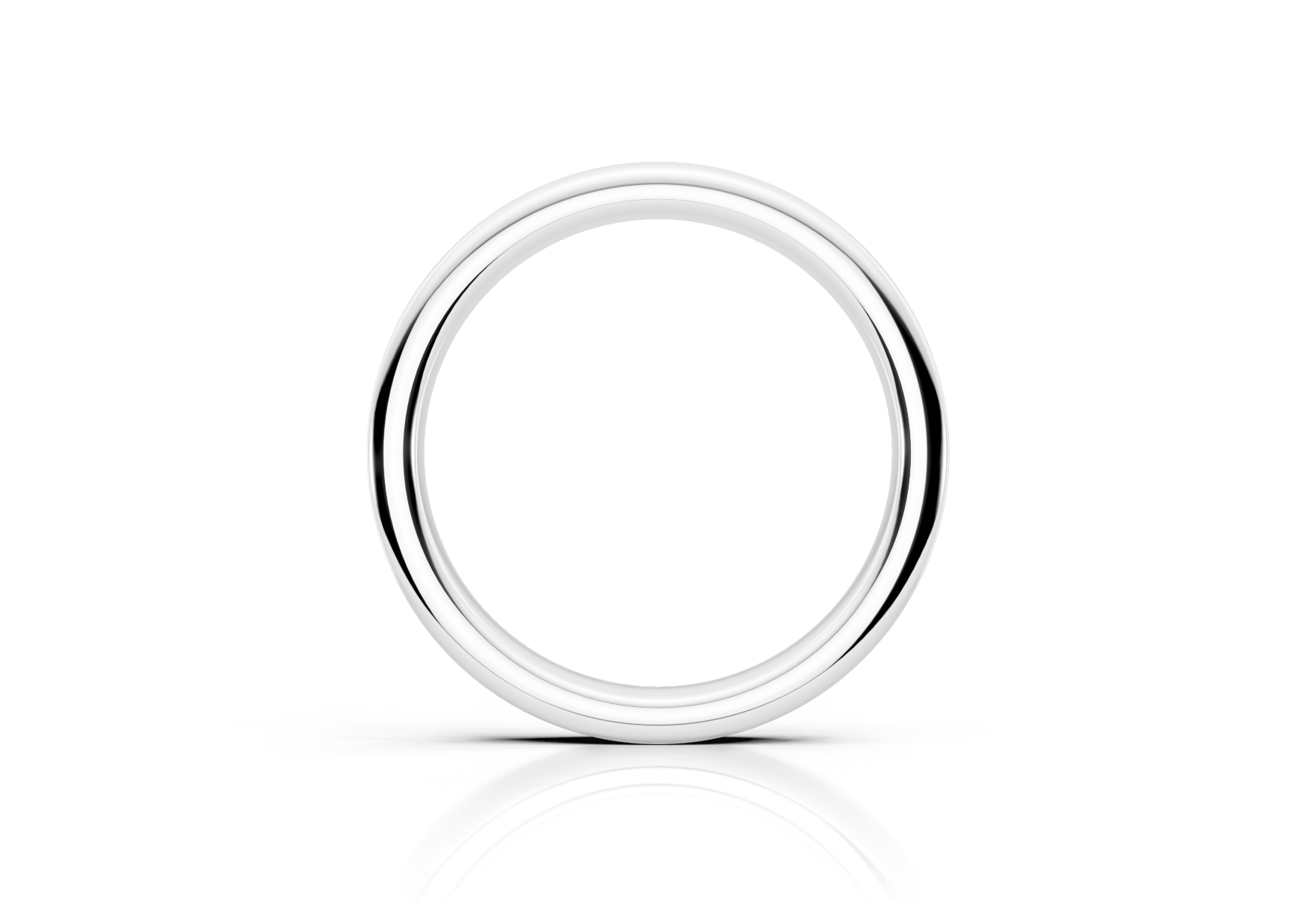 3mm full channel set diamond wedding band 1.50ct round diamonds in gold platinum and palladium