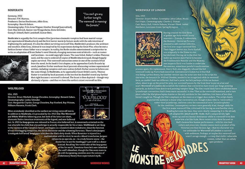 FrightFest Guide: Werewolf Movies - (paperback) - Book - [New] -  - Item Image 3