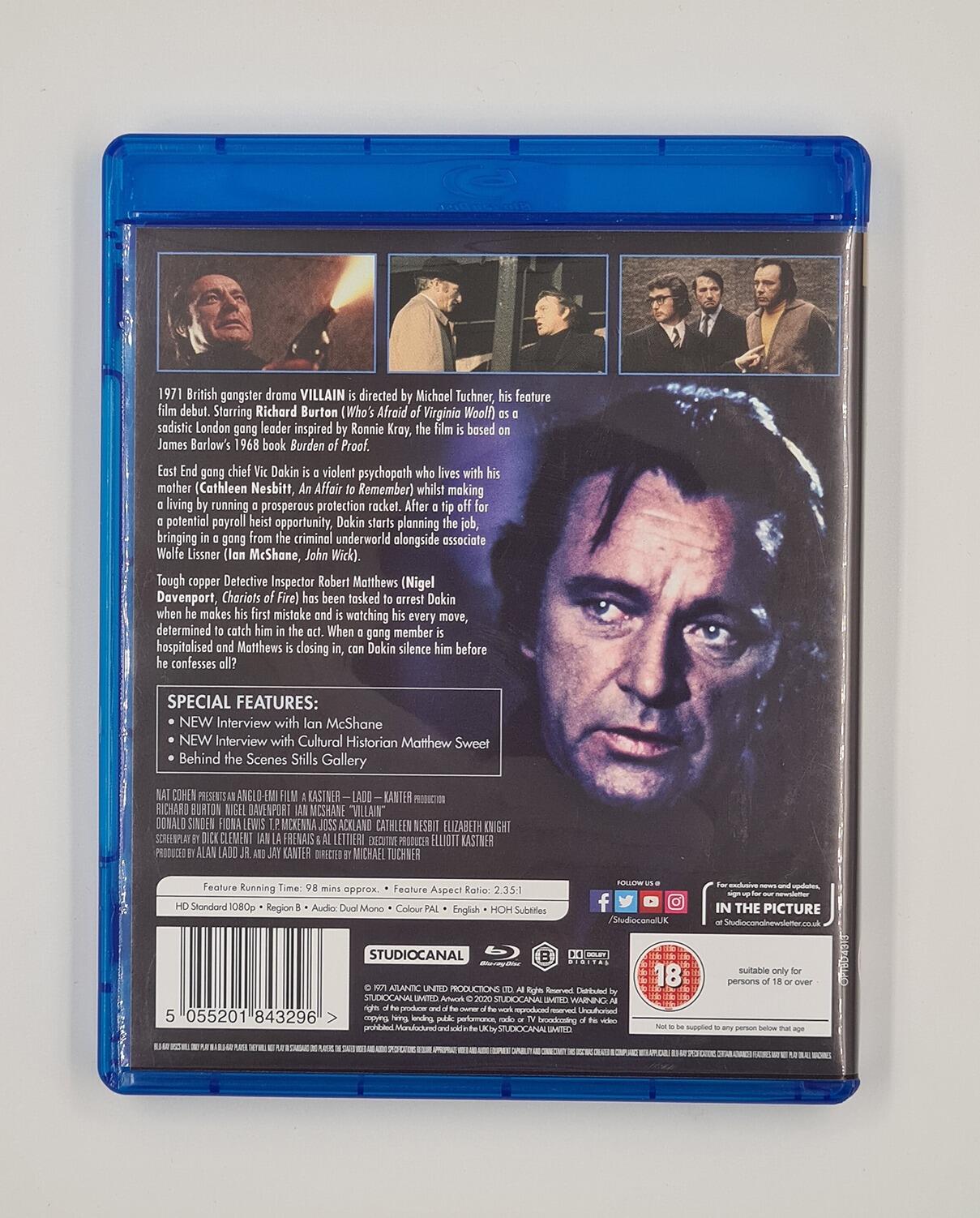 Villain - Blu-Ray - Region B - [Pre-Owned] - Studio Canal - Item Image 2