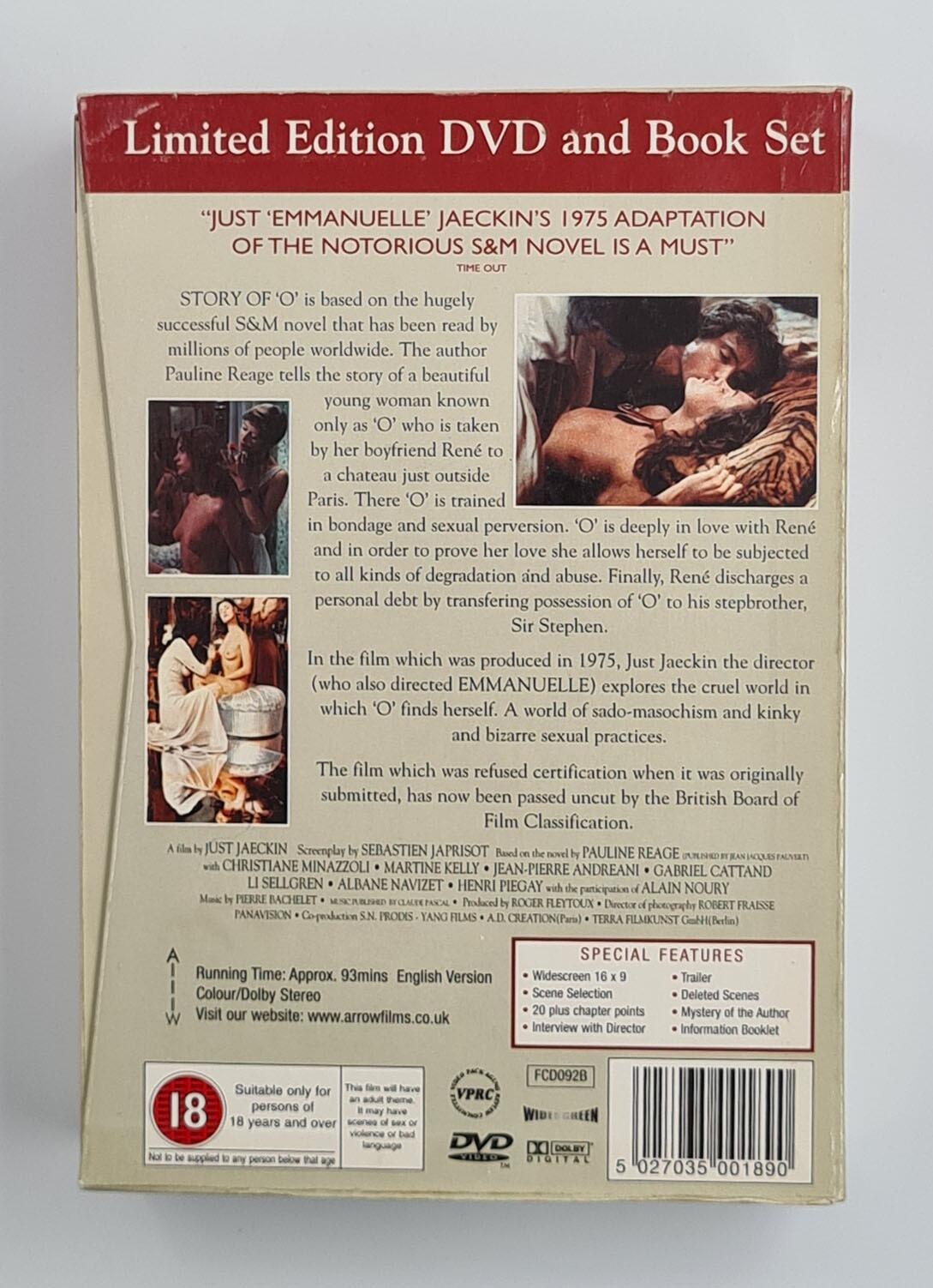 The Story of O - Limited Edition - Box Set - DVD -  Region 2 - [Pre-owned] - Arrow Video - Item Image 2