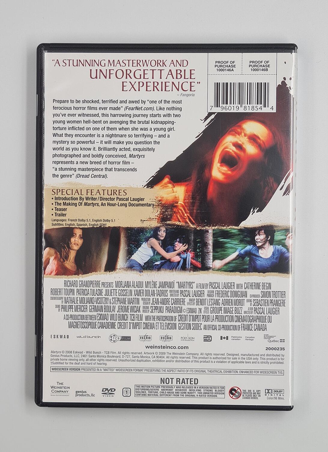 Martyrs - Slipcover - DVD - Region 1 - [Pre-owned] -  - Item Image 4
