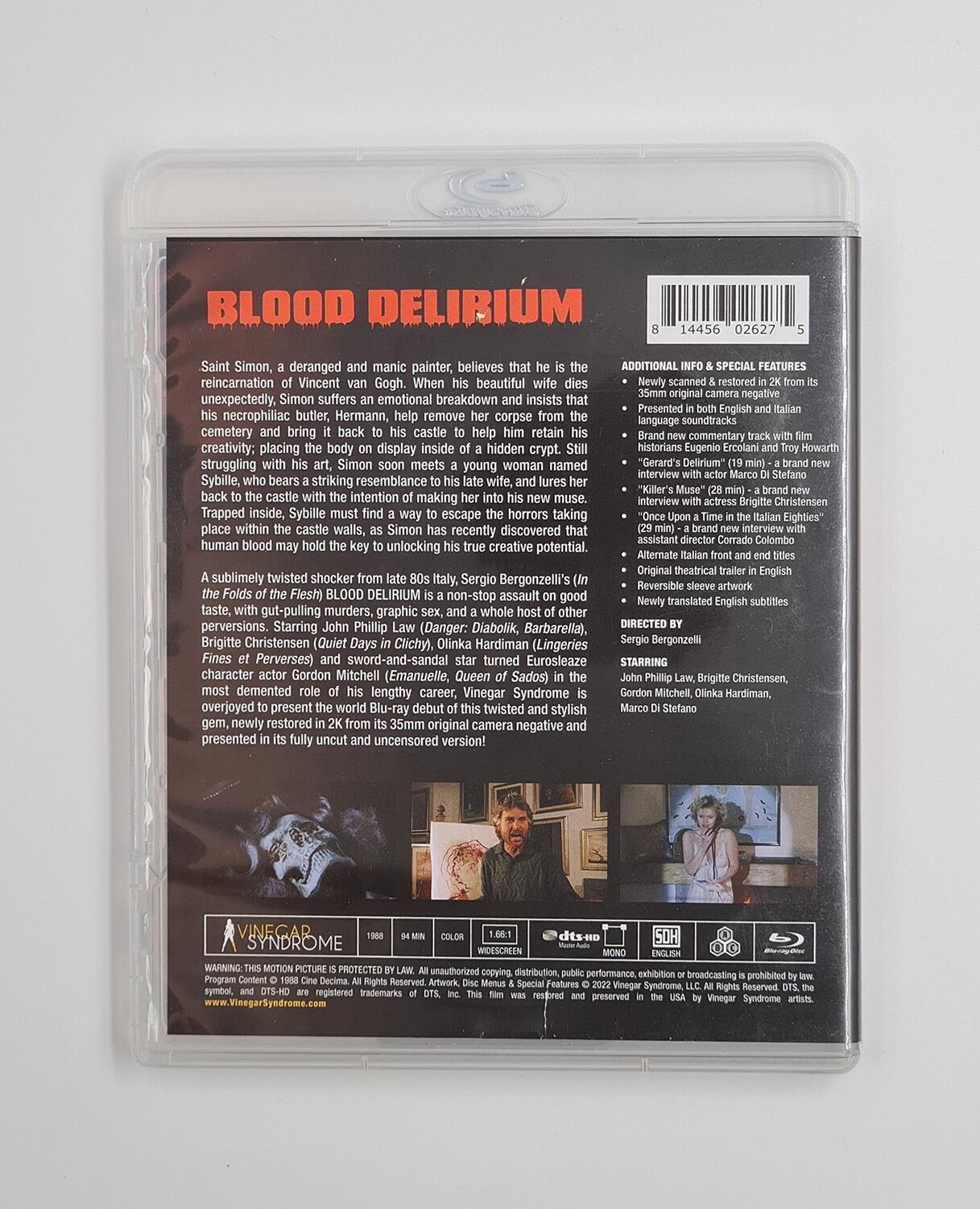 Blood Delirium - Blu-Ray - Region Free - [Pre-owned] - Vinegar Syndrome - Item Image 2