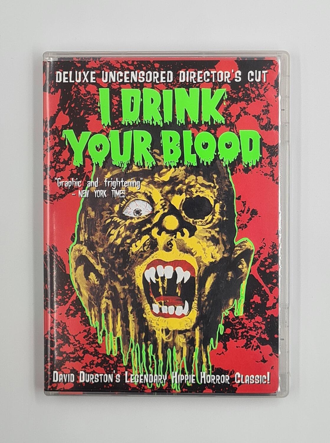 I Drink Your Blood (Grindhouse Releasing First Pressing) - DVD - Region Free - [Pre-owned] - Grindhouse Releasing - Item Image 1