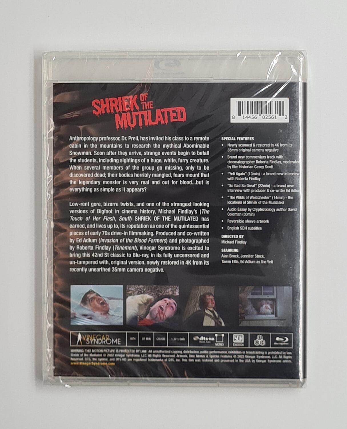 Shriek of the Mutilated - Blu-Ray - Region Free - [New] - Vinegar Syndrome - Item Image 2