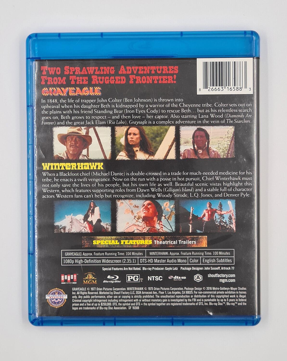 Great American Frontier Double Feature: Greyeagle / Winterhawk - Blu-Ray - Region A - [Pre-owned] - Shout! Factory - Item Image 2