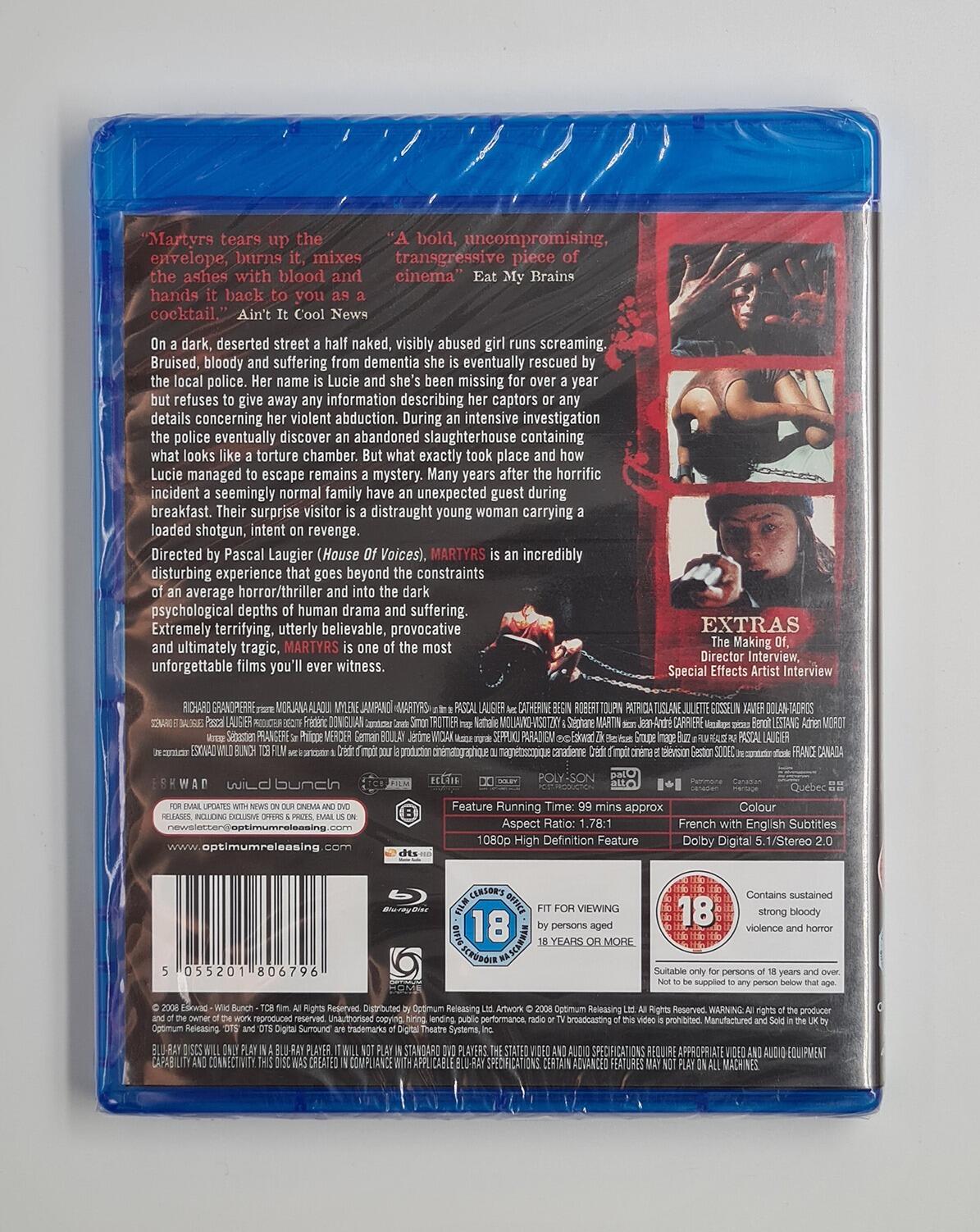 Martyrs - Blu-Ray - Region B - [New] - Optimum - Item Image 2