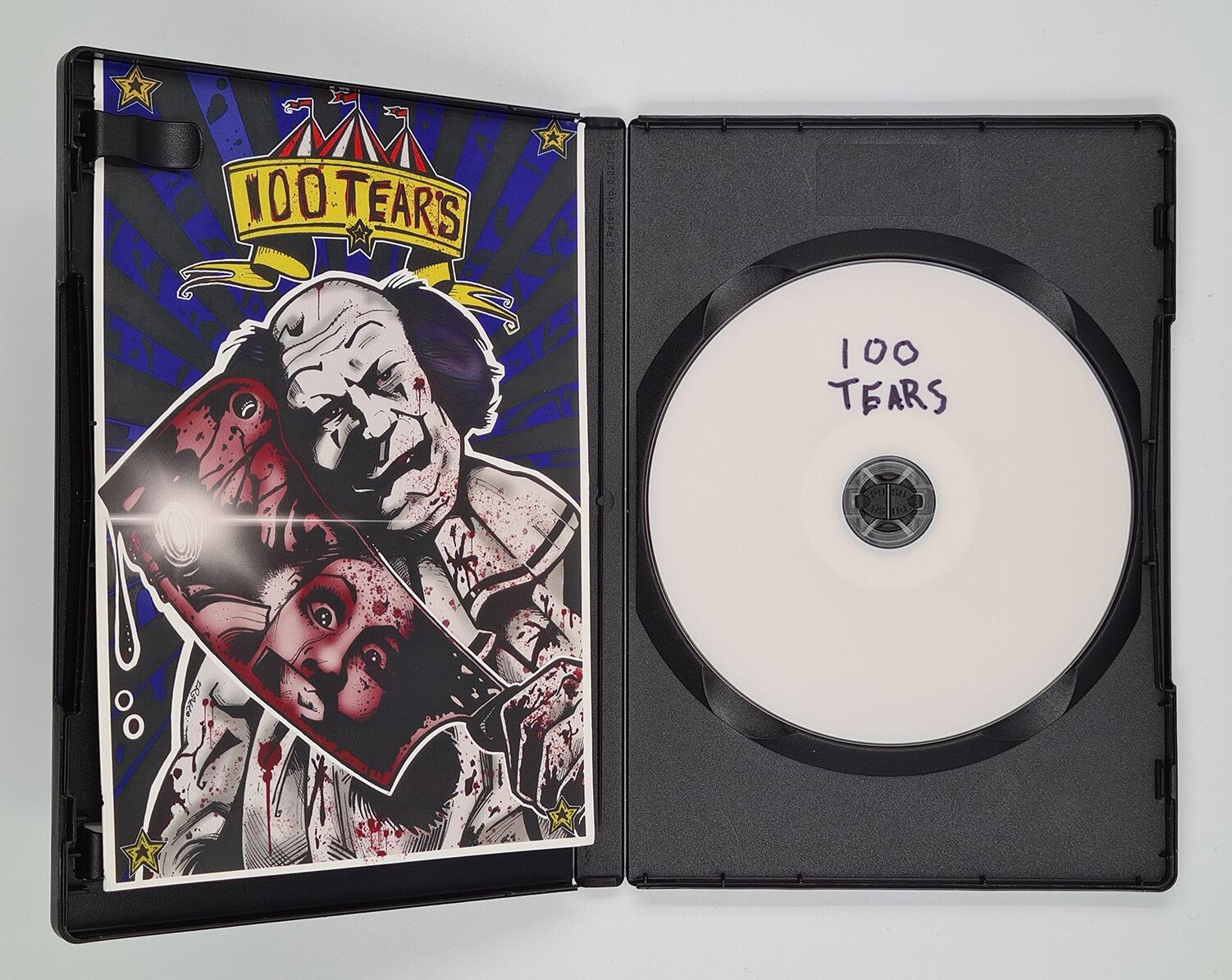 100 Tears (Director's Cut) - Hand Painted Cover Signed by Marcus Koch - DVD-R (official) - Region Free - [Pre-owned] -  - Item Image 3