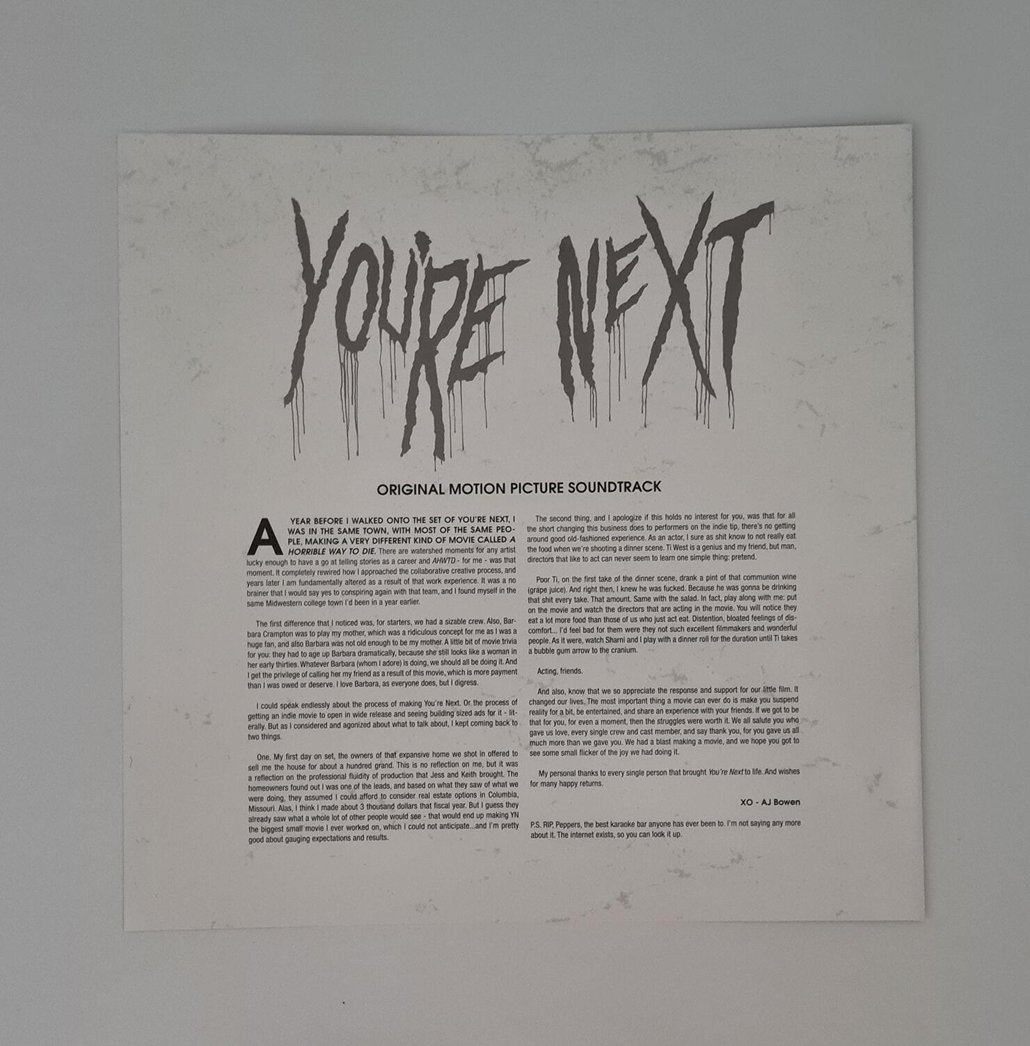 You're top Next Vinyl