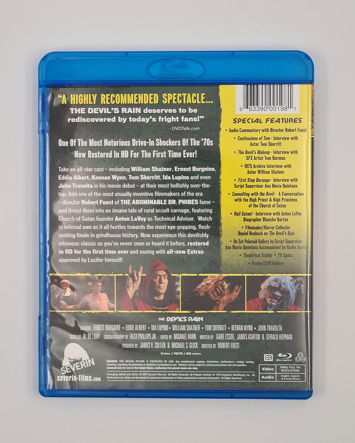 The Devil's Rain - Blu-Ray - Region Free - [Pre-owned] - Severin - Item Image 2