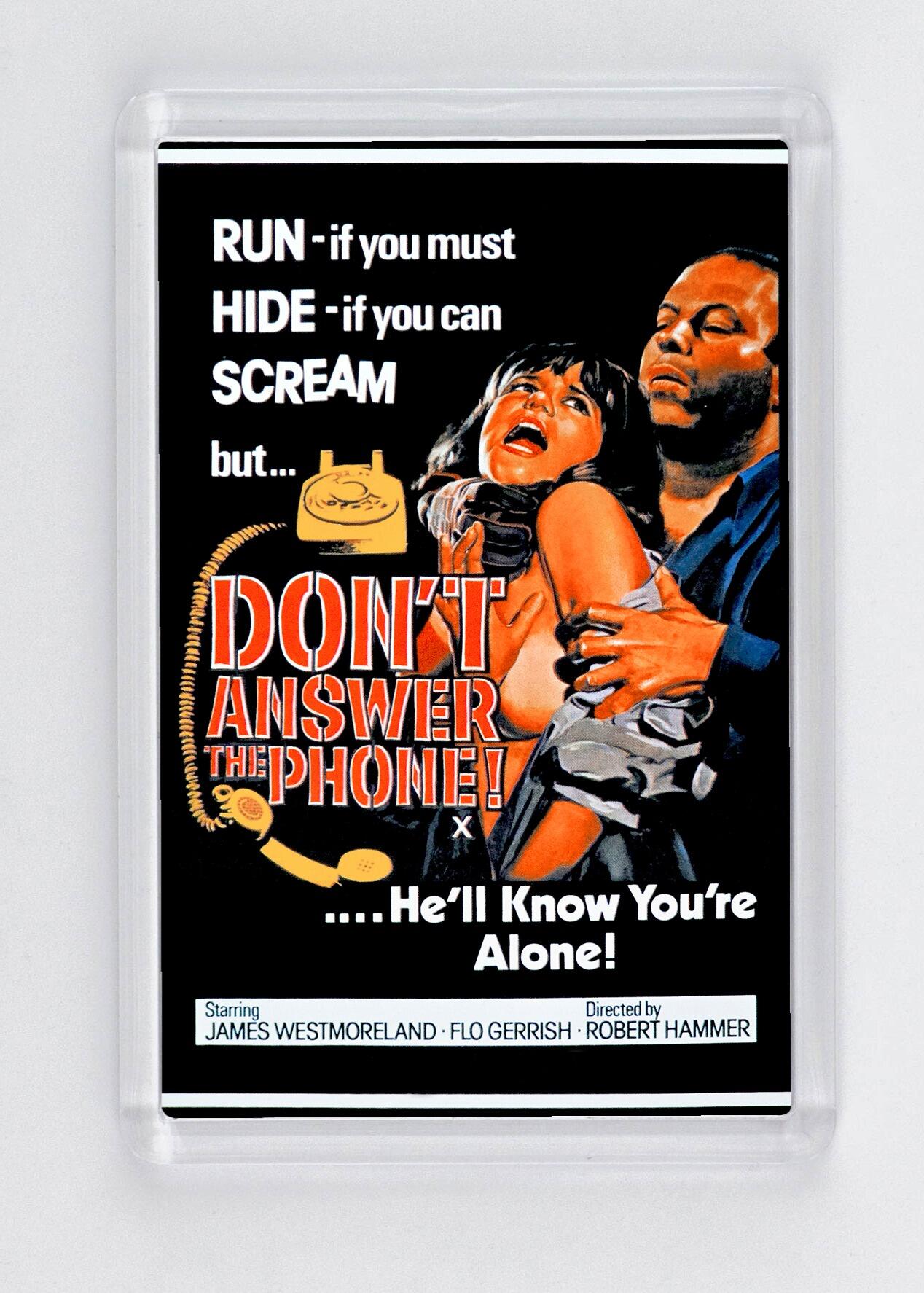 Don't Anwer The Phone - Fridge Magnet - (70mm x 45mm) - [CM-FM-7045-057] -  - Item Image 1