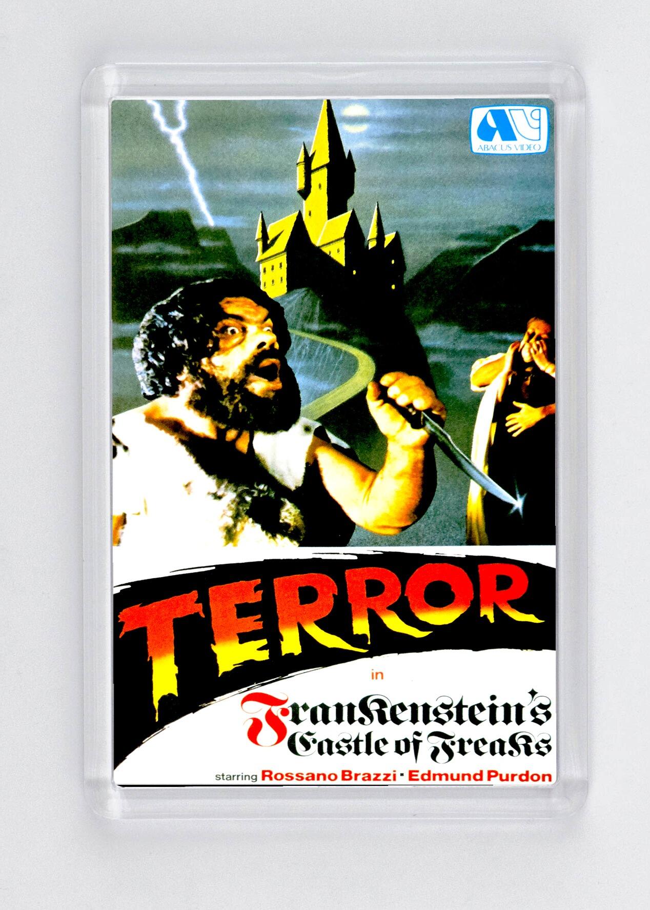 Terror in Frankenstein's Castle of Freaks - Fridge Magnet - (70mm x 45mm) - [CM-FM-7045-179] -  - Item Image 1