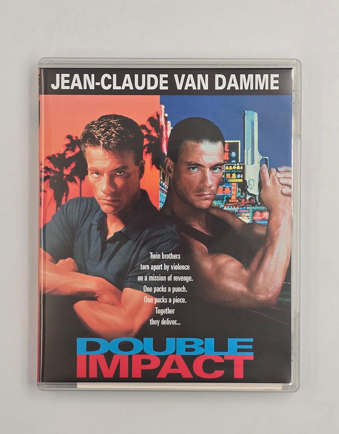 Double Impact - Limited Edition - Slipcover - Blu-Ray - Region B - [Pre-owned] - 88 Films - Item Image 3