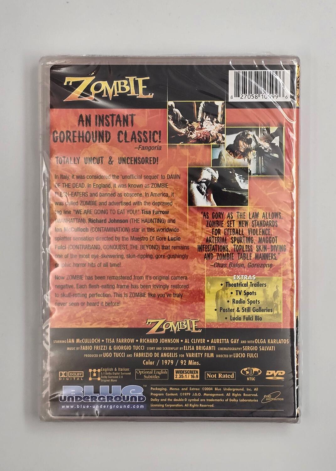 Zombie Flesh Eaters - DVD - Region Free - [New] - Blue Underground - Item Image 2