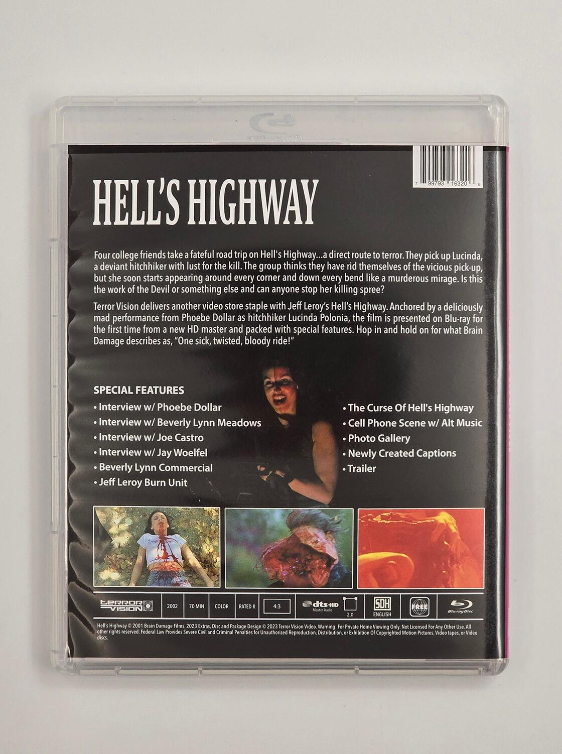 Hell's Highway - Slipcover - Bu-Ray - Region Free - [Pre-owned] - Terror Vision - Item Image 4
