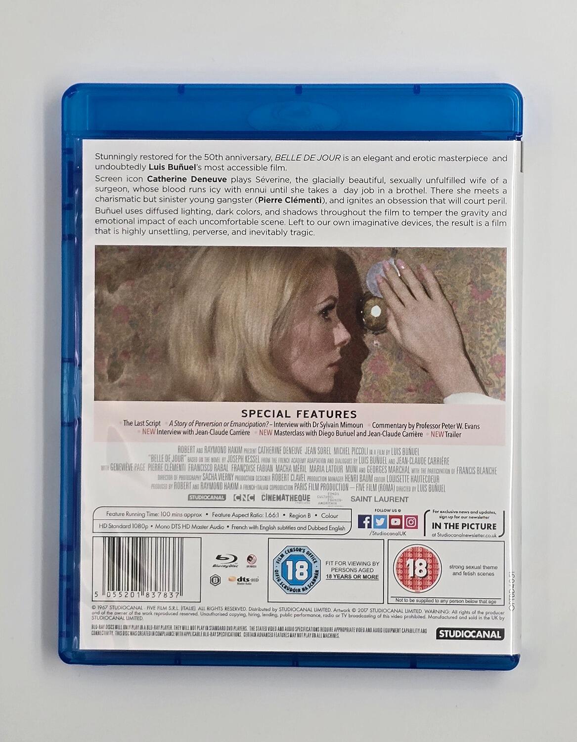 Belle De Jour - Slipcover - Blu-Ray - Region B - [Pre-owned] - Studio Canal - Item Image 4