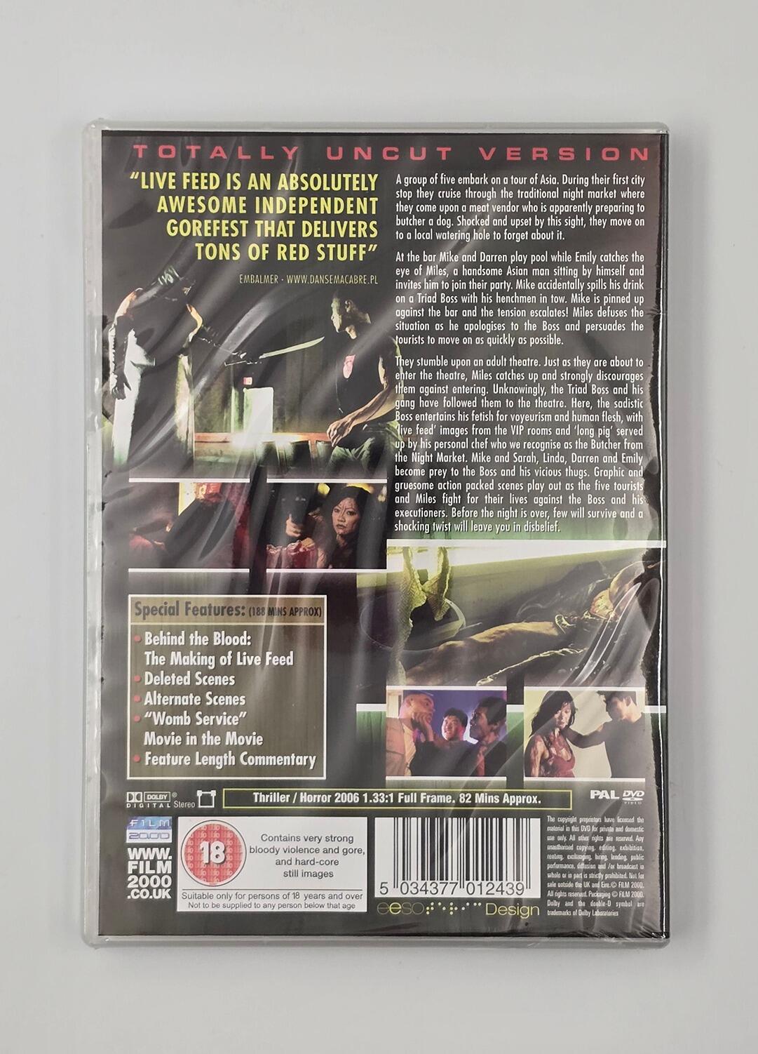 Live Feed - DVD - Region 2 - [New] -  - Item Image 2