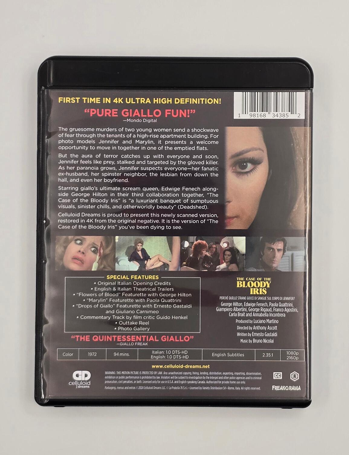 The Case of the Bloody Iris - 4K UHD (Region Free) + Blu-Ray (Region A) - [Pre-owned] -  - Item Image 2