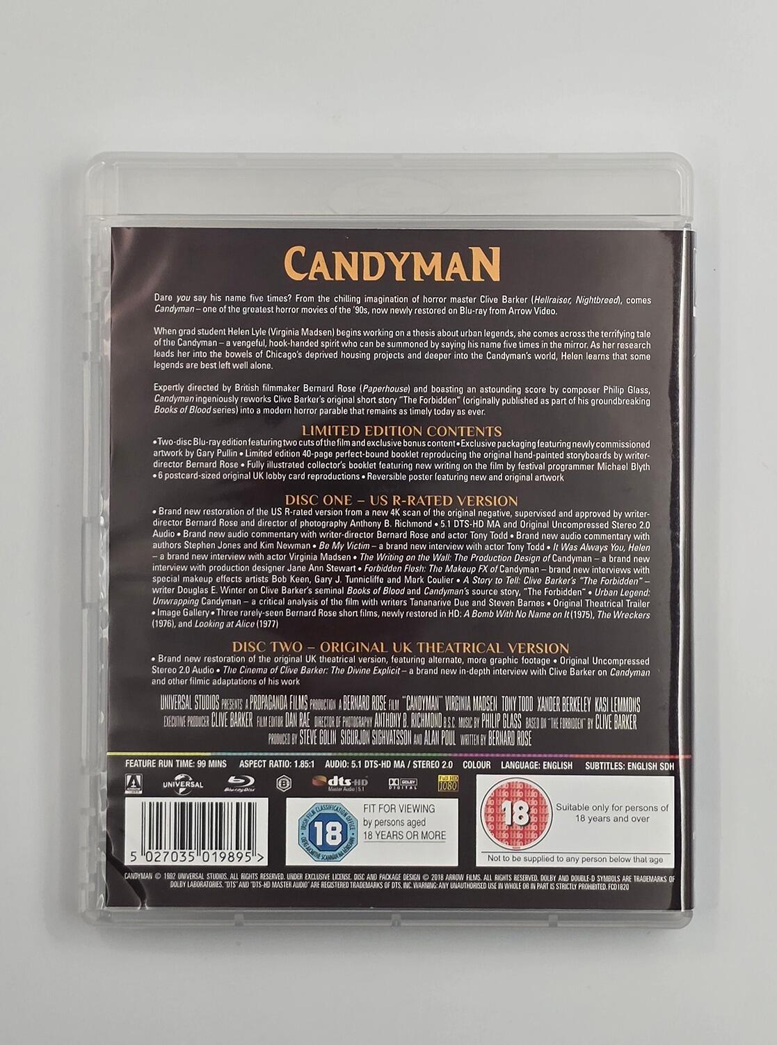 Candyman - Limited Edition - Blu-Ray - Region B - [Pre-owned] - Arrow Video - Item Image 4