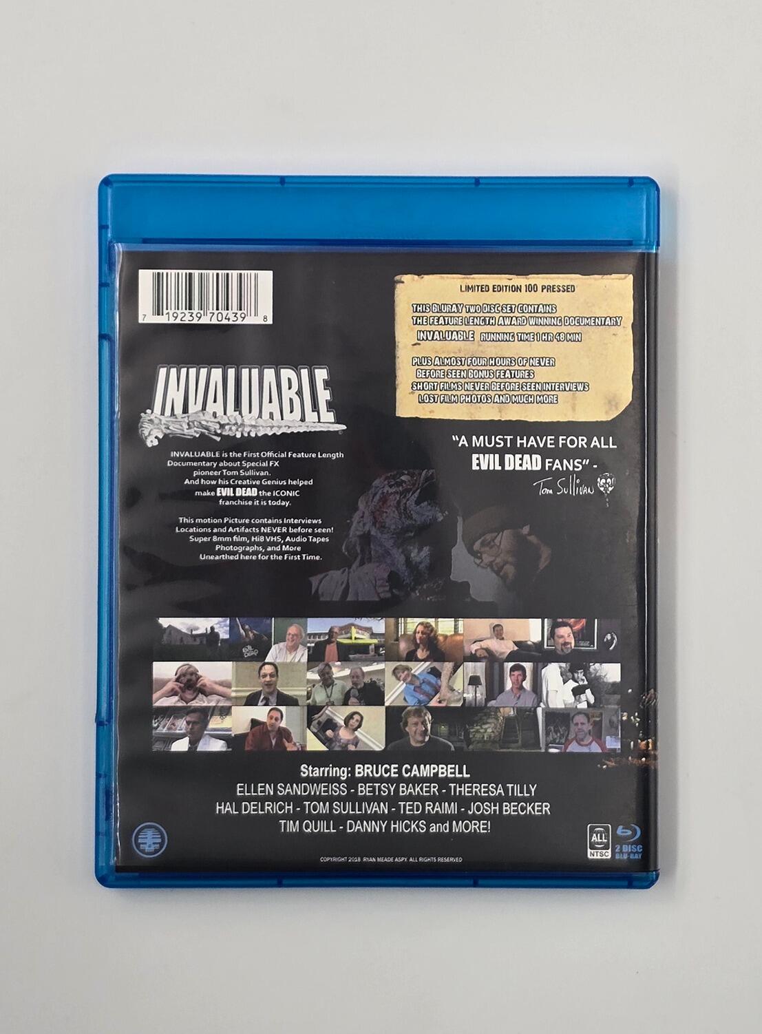 Invaluable (Includes vial of soil from the original Evil Dead cabin) - Limited Edition - Blu Ray-R (Official) - Region Free - [Pre-owned] -  - Item Image 2