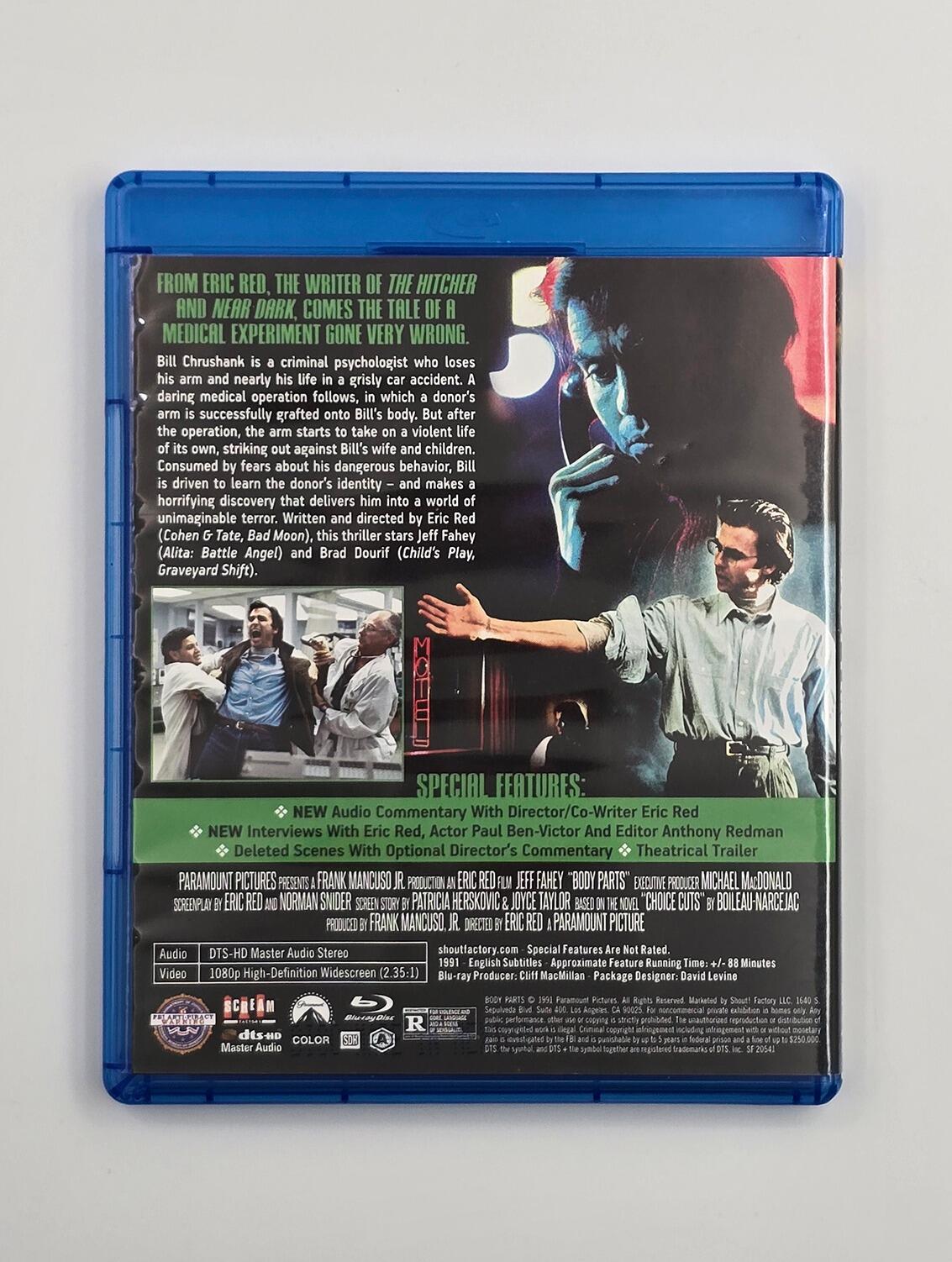 Body Parts - Blu-Ray - Region A - [Pre-owned] - Shout! Factory - Item Image 2