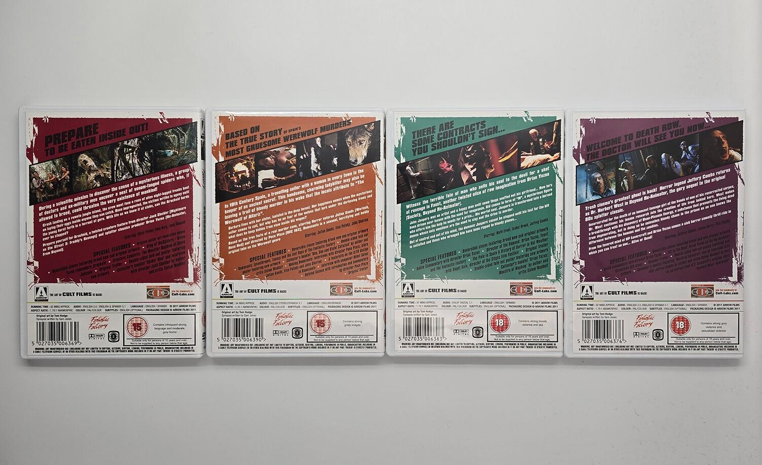 Fantastic Factory Presents... - Box Set - DVD - Region Free - [Pre-owned] - Arrow Video - Item Image 6