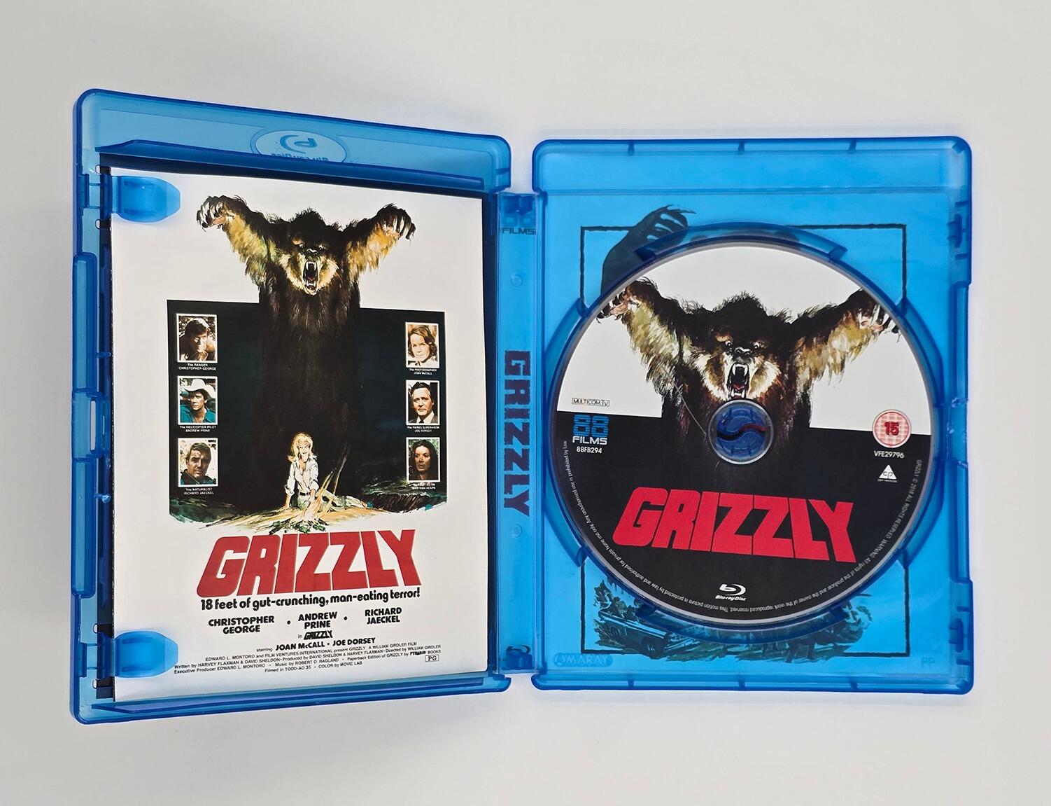 Grizzly - Slipcover - Blu-Ray - Region B - [Pre-owned] - 88 Films - Item Image 5