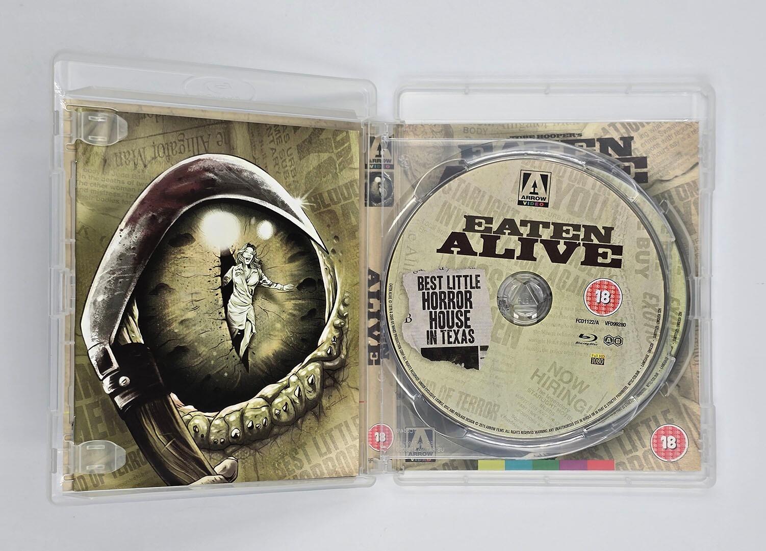 Eaten Alive (AKA Death Trap) - Blu-Ray  (Region A+B) + DVD (Region 1+2) - [Pre-owned] - Arrow Video - Item Image 3