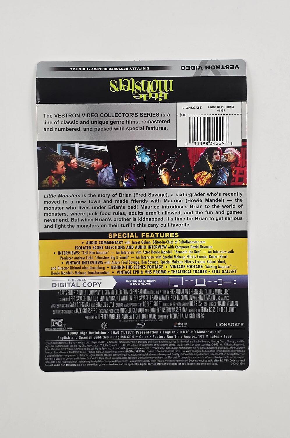 Little Monsters - Steelbook - Blu-Ray - Region A - [Pre-owned] - Lionsgate - Item Image 3
