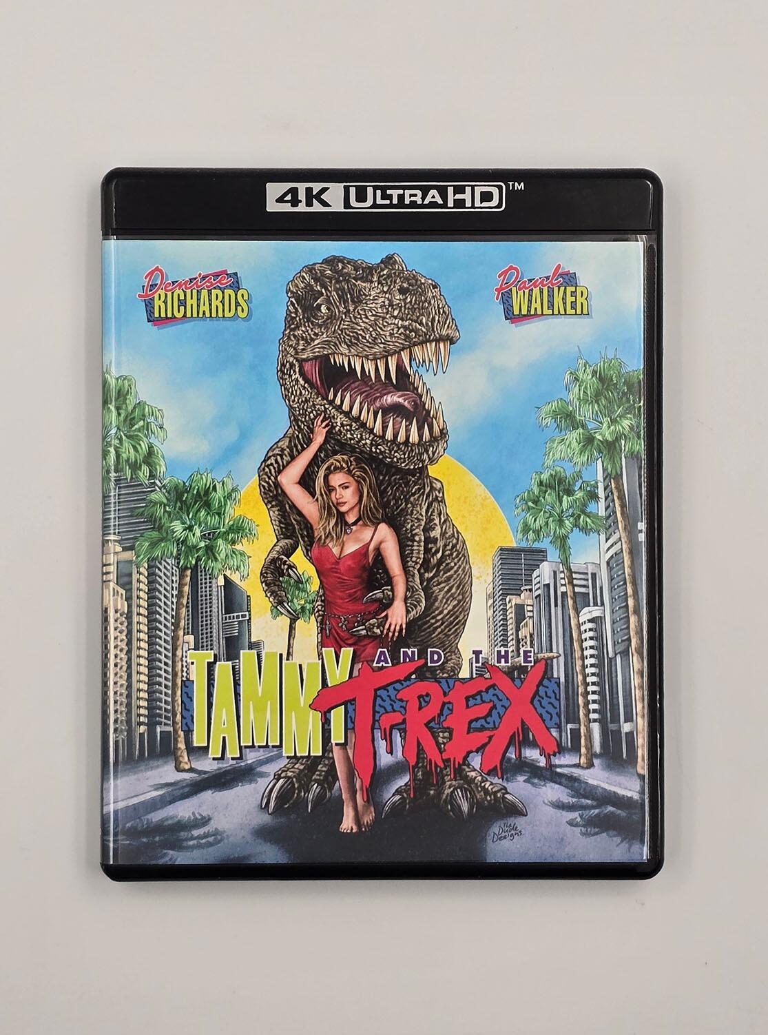 Tammy and the T-Rex - Lenticular Slipcover - 4K UHD + Blu-Ray - Region Free - [Pre-owned] - Vinegar Syndrome - Item Image 3