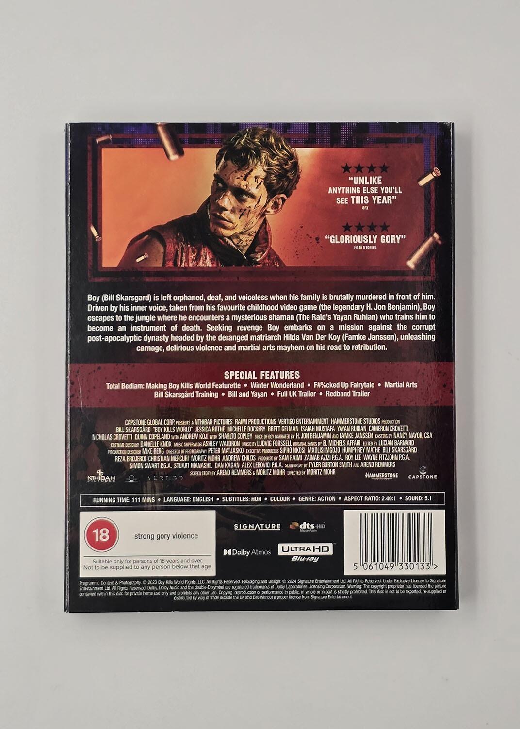 Boy Kills World - Slipcover - 4K UHD - Region Free - [Pre-owned] -  - Item Image 2